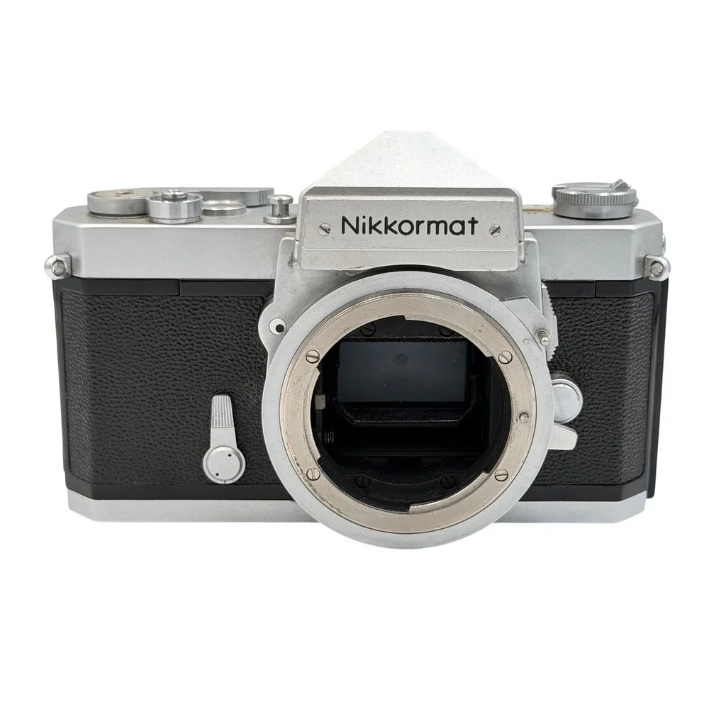 Nikon Nikkormat FTN 35mm SLR Film Camera Body Silver Made in Japan FTN 3678843